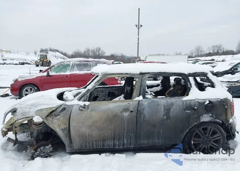 2013 Mini Countryman John Cooper Works z USA, uszkodzony, nr VIN WMWXD1C51DWM28756